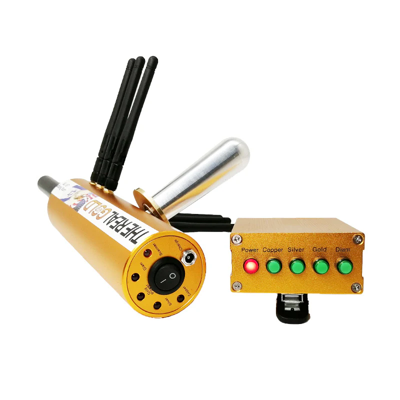 The real gold Underground 3D AKS Gold Detectors with 6 pieces Signal booster Long Range Diamond Gold Silver Copper Detector - Image 4