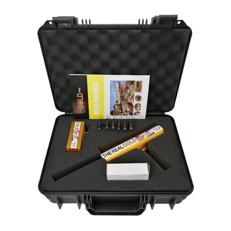 The real gold Underground 3D AKS Gold Detectors with 6 pieces Signal booster Long Range Diamond Gold Silver Copper Detector - Image 7