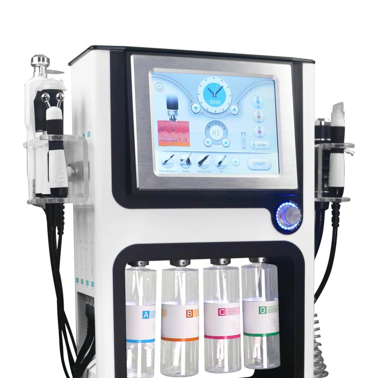 Alice Super Bubble 7 In 1 OxyGen Super Facial Care RF Ultrasonic Therapy Machine hydro dermabrasion - Image 3