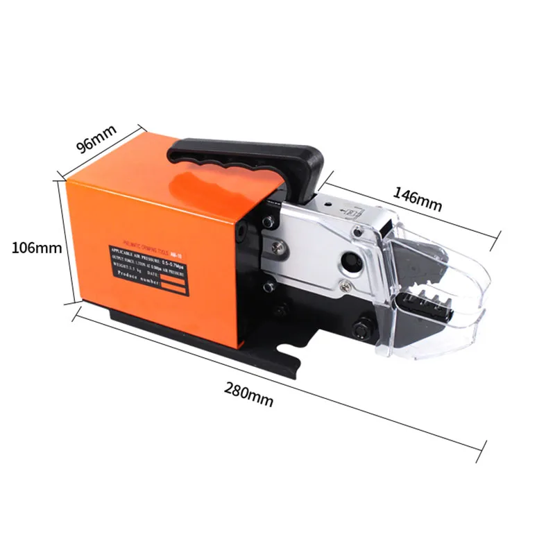 AM-10 Pneumatic Crimping Machine Cold Pressing Automatic Terminal Machine Crimping Machine Crimping Tool - Image 3