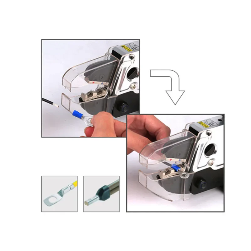 AM-10 Pneumatic Crimping Machine Cold Pressing Automatic Terminal Machine Crimping Machine Crimping Tool - Image 5
