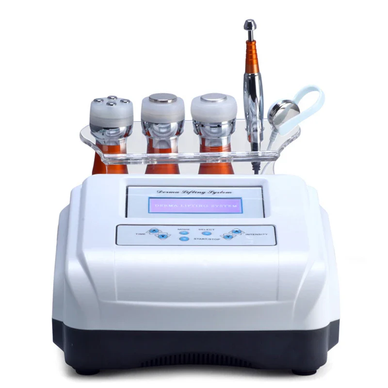 AOKO 5 in 1 EMS Electroporation Anti-aging RF Beauty Machine LED Beauty Device Face Lift Skin Cooling Tighten Eye Skin Care Tool - Image 2