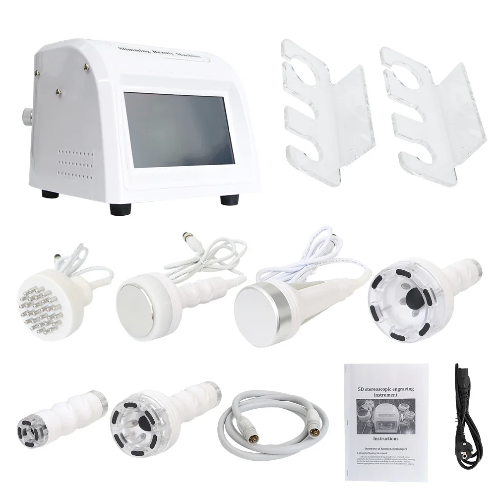 AOKO 6 in 1 Nwe 80K RF Cavitation Vacuum Cellulite Reduction Slimming Massage Weight Loss Body Massager Beauty Health Device - Image 3