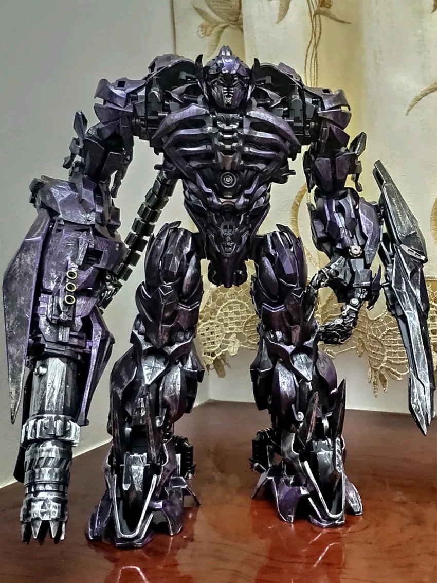 AOYI Zeus Magic ZS01 Transformation Shockwave ZS-01 Universe Guardian Alloy Oversize 35CM Leader Action Figure Robot Toys Gift - Image 7