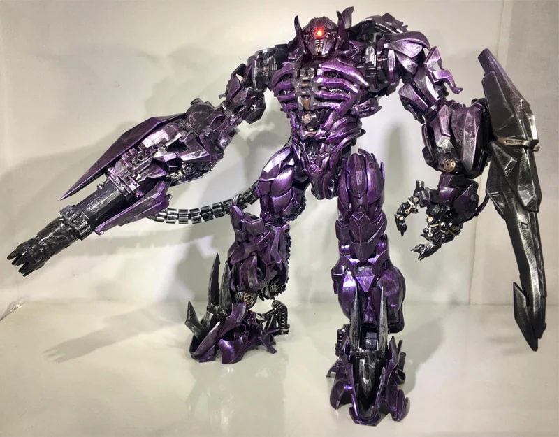 AOYI Zeus Magic ZS01 Transformation Shockwave ZS-01 Universe Guardian Alloy Oversize 35CM Leader Action Figure Robot Toys Gift - Image 8