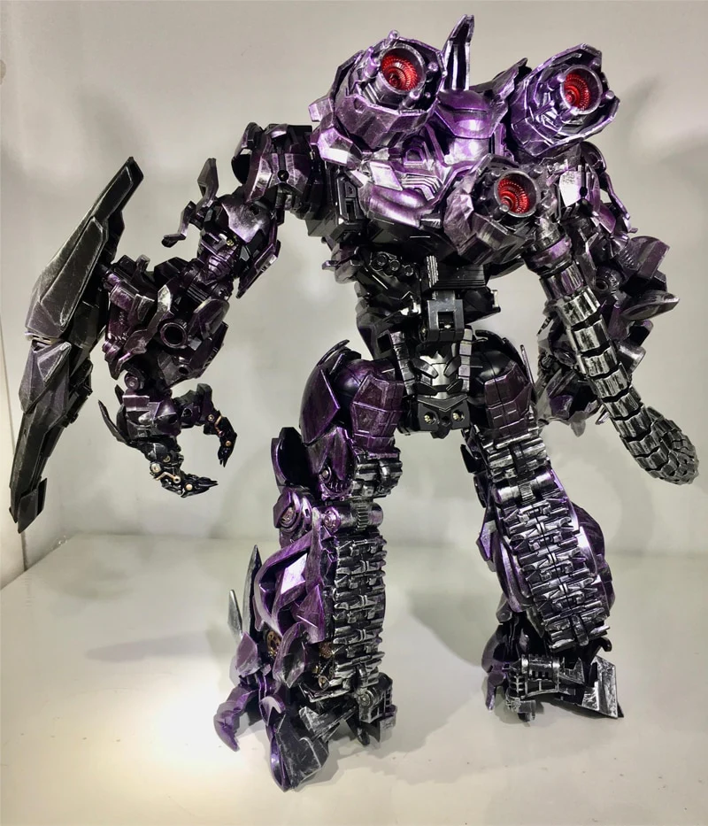 AOYI Zeus Magic ZS01 Transformation Shockwave ZS-01 Universe Guardian Alloy Oversize 35CM Leader Action Figure Robot Toys Gift - Image 9