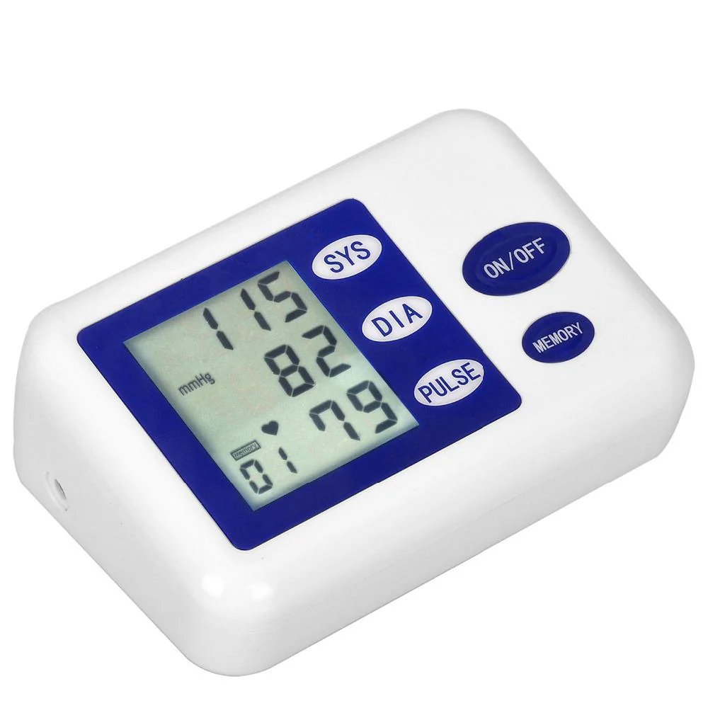 Arm blood pressure pulse monitor health care monitors digital upper portable blood pressure monitor meters sphygmomanometer - Image 2