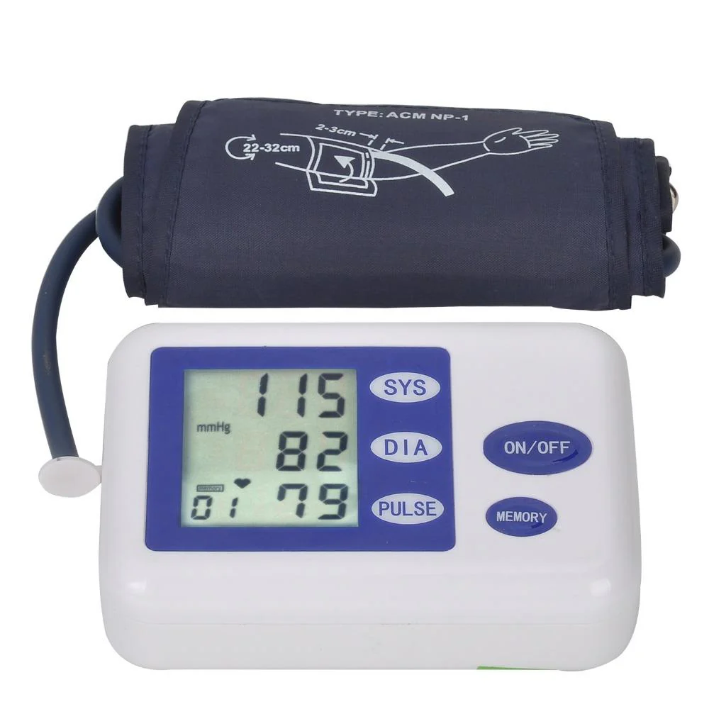 Arm blood pressure pulse monitor health care monitors digital upper portable blood pressure monitor meters sphygmomanometer - Image 4