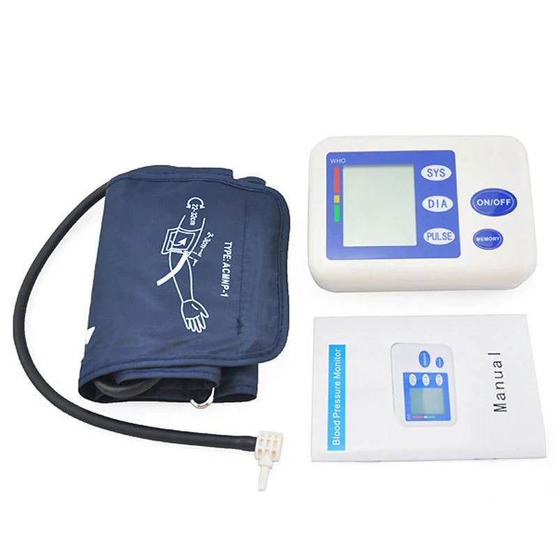 Arm blood pressure pulse monitor health care monitors digital upper portable blood pressure monitor meters sphygmomanometer - Image 6