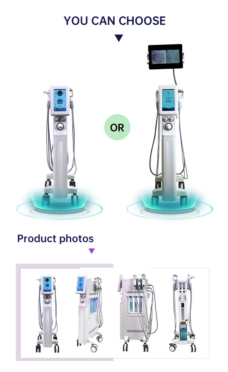 Ashe 6 in 1 Super Bubble Dermabrasion Ultrasonic Therapy Machine Oxygen Sprayer Microdermabrasion Machine - Image 13