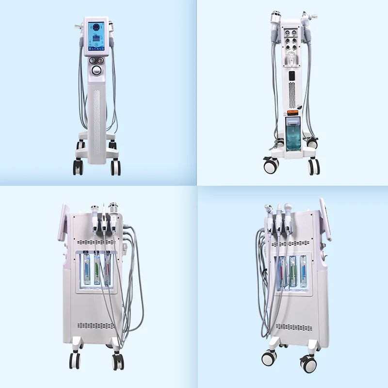 Ashe 6 in 1 Super Bubble Dermabrasion Ultrasonic Therapy Machine Oxygen Sprayer Microdermabrasion Machine - Image 8