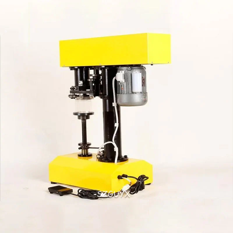 Automatic cans sealing machine plastic cans aluminum can sealing machine snacks dried fruit paper cans tin cans capping machine - Image 6