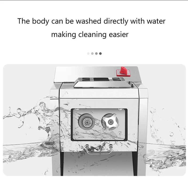 Automatic Electric Sliced Meat Cutter Multifonctional Meat Slicer Electric Rapid Cutting Diced Sliced Meat Cutting Machine - Image 4