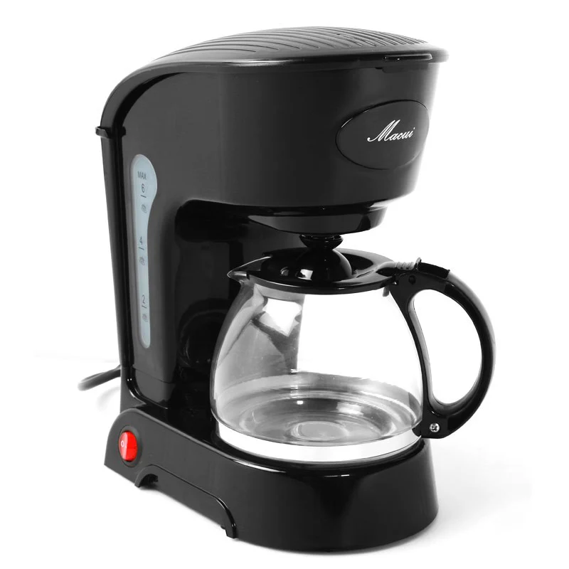 Automatic Espresso Electric Coffee Maker Black Drip Coffee Machine With Water Window High-quality cafe American 800w - Image 2