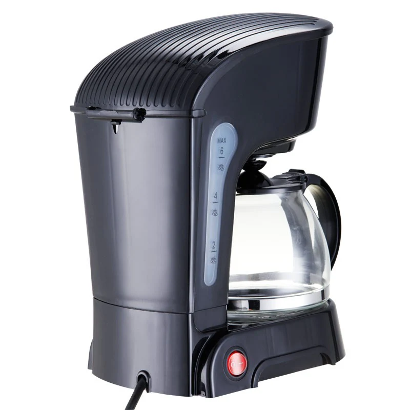 Automatic Espresso Electric Coffee Maker Black Drip Coffee Machine With Water Window High-quality cafe American 800w - Image 3