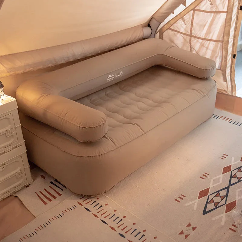 Automatic Inflatable Sofa Outdoor Double Inflatable Sofa Portable Camping Camping Air Bed Lazy Inflatable Bed - Image 3