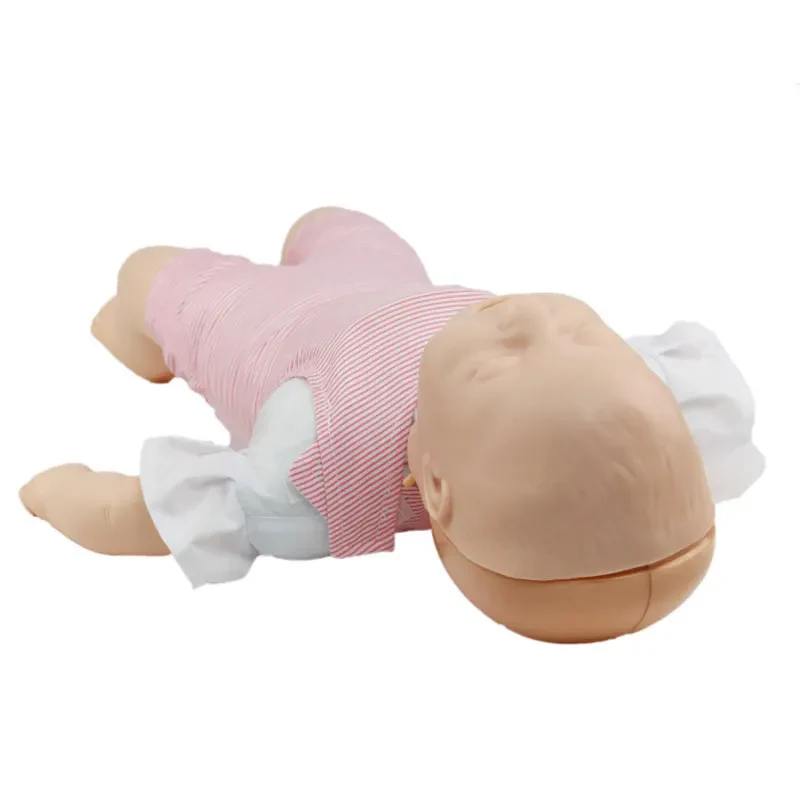 Baby Choking Tracheal Infarction Model Infant Airway Obstruction CPR Training Manikin Medical Nurse Teaching Tool - Image 3