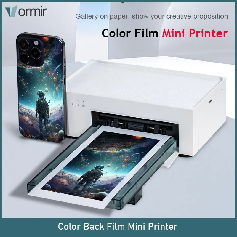 Back Film Sheets DIY Mini Printer for Cellphone Rear Cover Protective Stickers Skin Printing DIY Photo Small Machine - Image 2