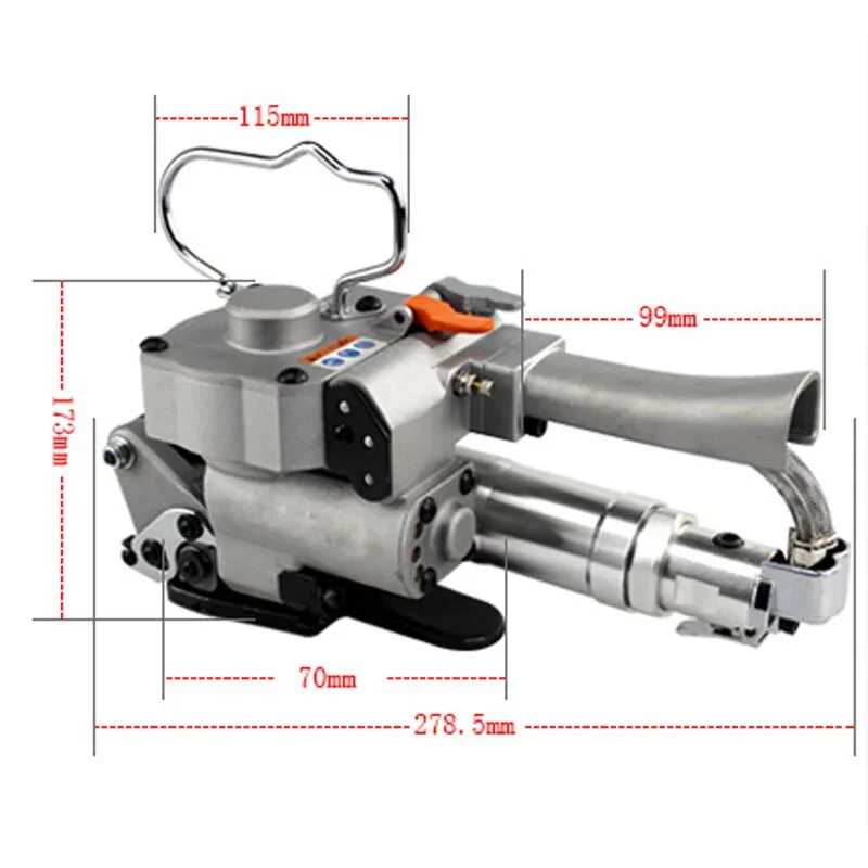 Baler Portable Pneumatic PET Strapping Wrapping Machine Banding Tool Packing Machine 12-19mm PP Plastic Strap - Image 3