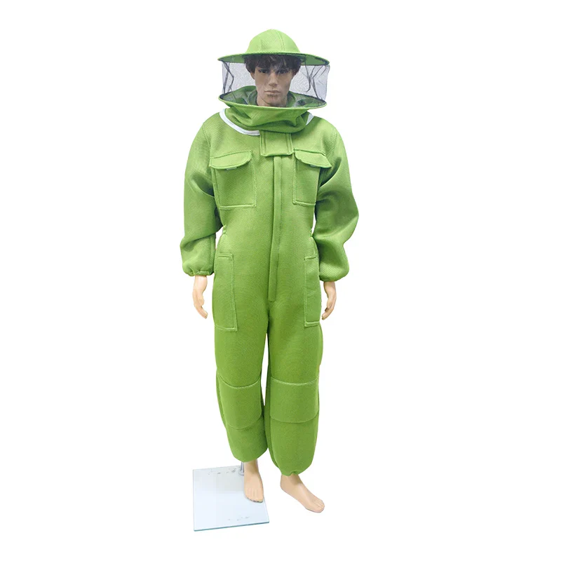 Bee Suit Professional Grade Preferred 3D Air Cotton Fabric Full Body Beekeeping Protective Clothing Beekeeper Suits Equipment