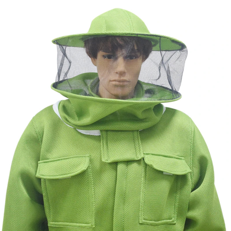 Bee Suit Professional Grade Preferred 3D Air Cotton Fabric Full Body Beekeeping Protective Clothing Beekeeper Suits Equipment - Image 3