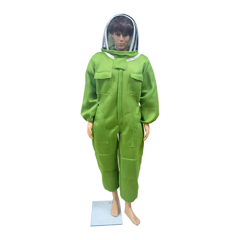 Bee Suit Professional Grade Preferred 3D Air Cotton Fabric Full Body Beekeeping Protective Clothing Beekeeper Suits Equipment - Image 7