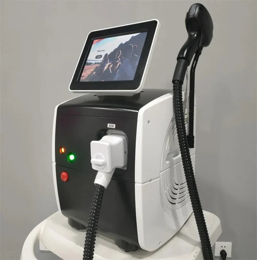 Best 808nm Diode Laser Remove Hair Machine Ice Titanium 808 755 1064nm Diode Laser For Hair Removal Face Body Removal Hair
