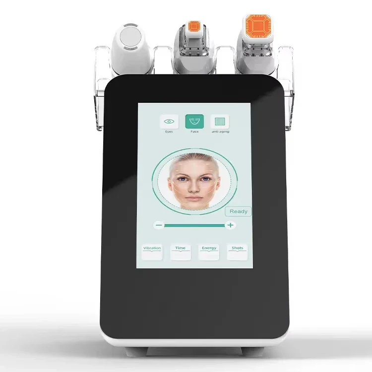 Best Price 3 in 1 Beauty Facial Machine for Sale Anti Aging Skin Care Skin Tightening Facial Massager Machine - Image 3