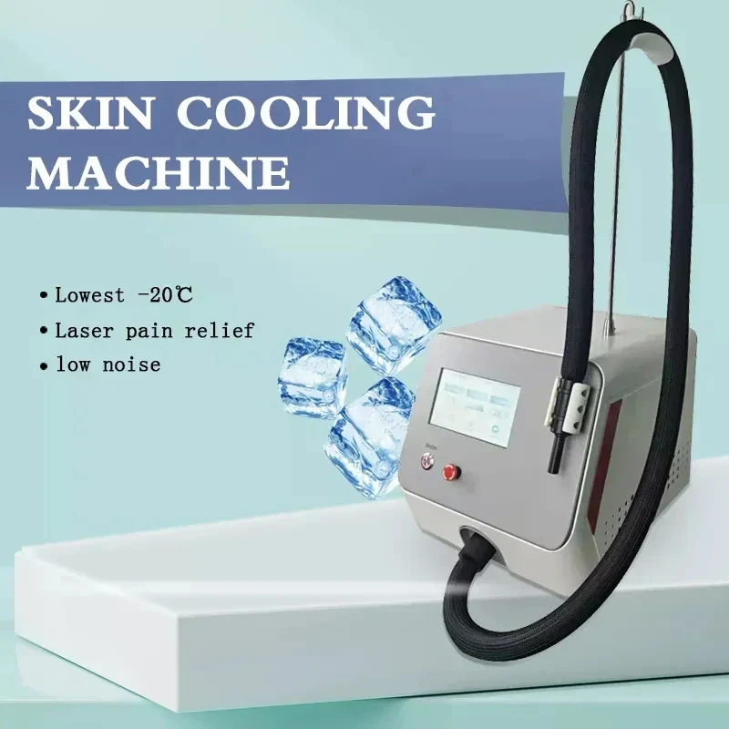 Best-selling Portable Mini Zimmer Cryo Cold Air Skin Cooling Machine For Laser Treatment Device - Image 2
