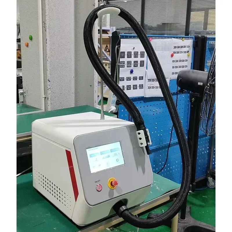 Best-selling Portable Mini Zimmer Cryo Cold Air Skin Cooling Machine For Laser Treatment Device - Image 6