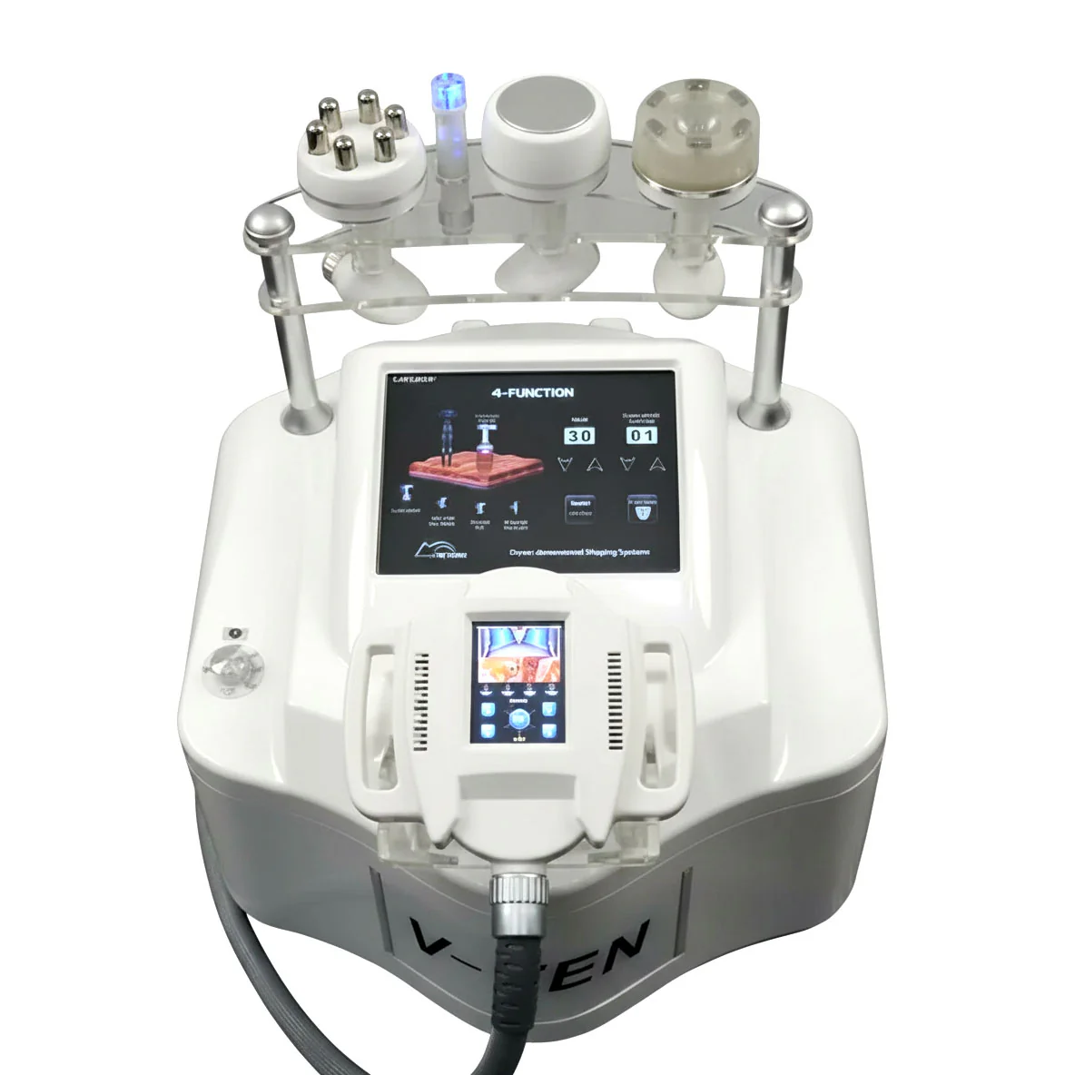 Best Vela Body Slimming Machine v10 Cavitation Fat Removal 80K Vacuum Cavitation RF Elimination Double Chin Eye Care