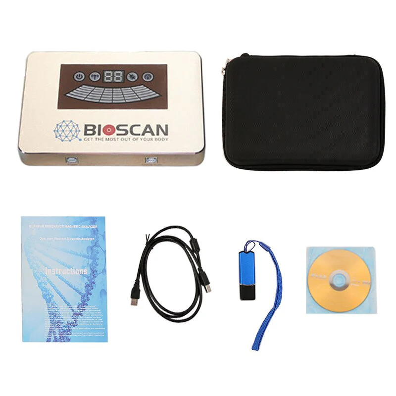 BIOSCAN Quantum Resonance Magnetic Analyzer Quantum Body Analyzer With Testing Probe 52 Reports For Sub-health Test - Image 2