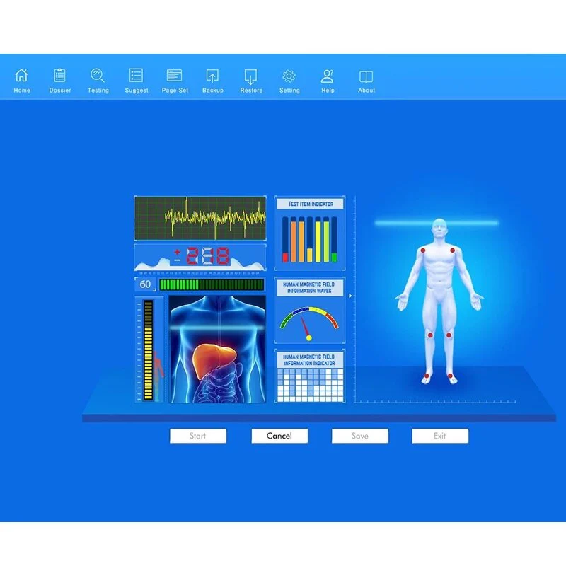 BIOSCAN Quantum Resonance Magnetic Analyzer Quantum Body Analyzer With Testing Probe 52 Reports For Sub-health Test - Image 4