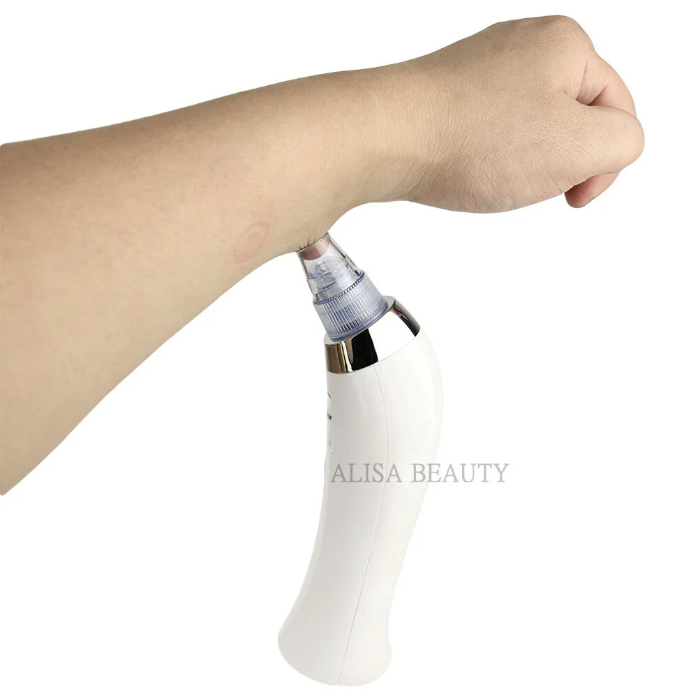 BLACK HEAD PORE VACUUM SUCTION Diamond Dermabrasion 6 Tip Removal Scar Acne Pore Peeling Face Clean Facial Skin Care - Image 3