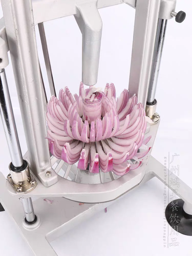 Blooming onion maker easy flowering onion cutter Cut onion flower machine onion fiower cutting machine onion blossom maker set - Image 2
