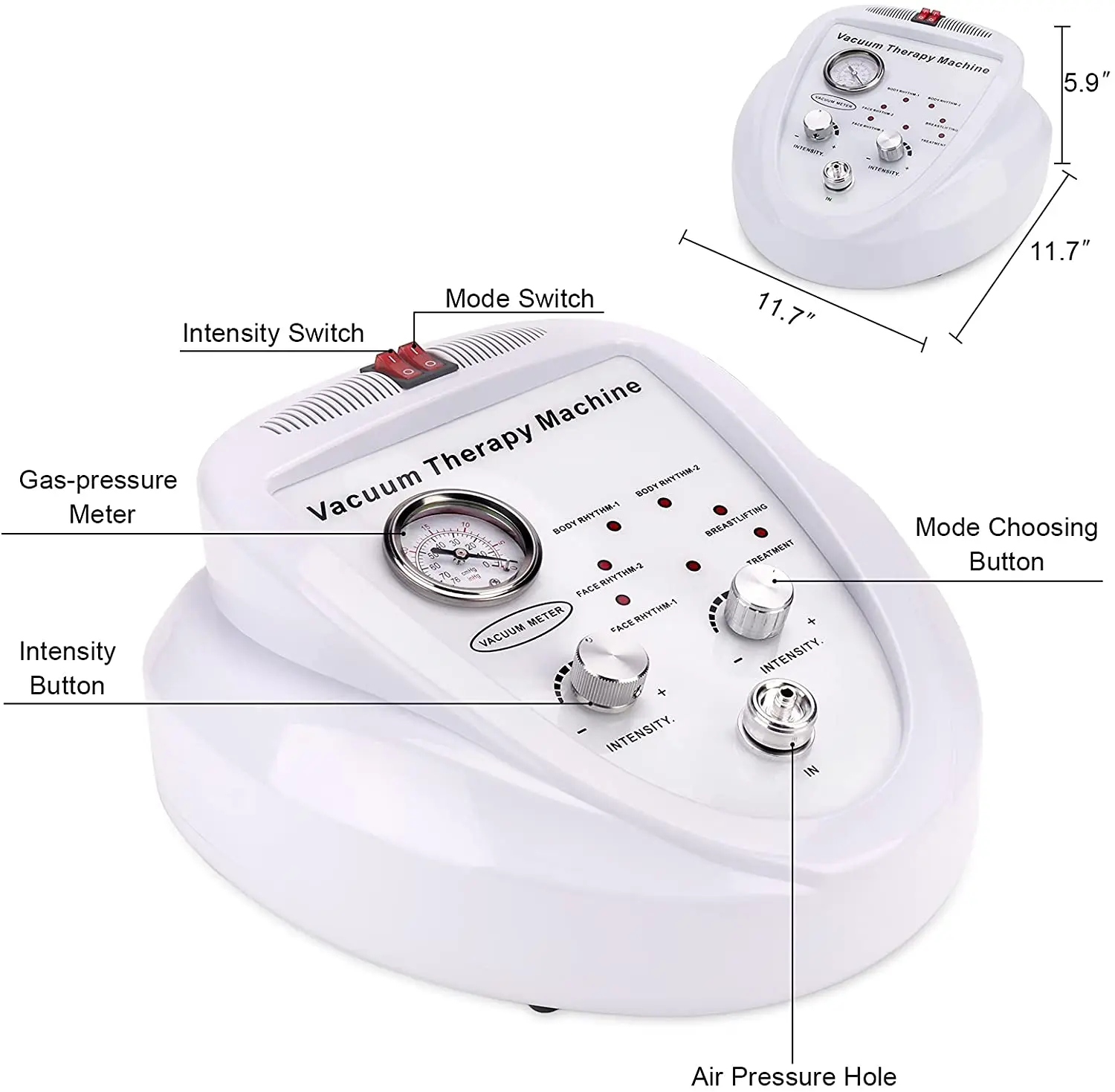 Breast Enlargement Butt Lifting Machine 30 Cups Vacuum Therapy Machine Buttocks Lifter Body Shaping Hip Enhancer - Image 2