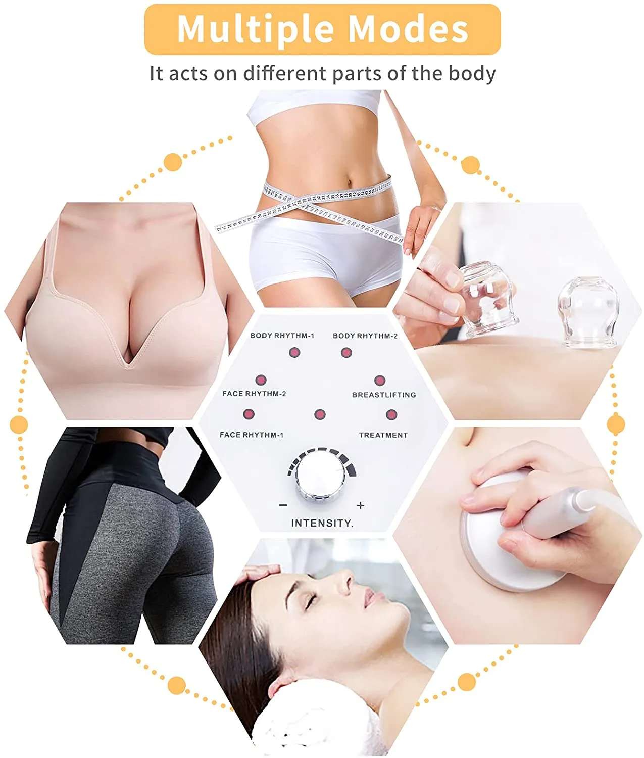Breast Enlargement Butt Lifting Machine 30 Cups Vacuum Therapy Machine Buttocks Lifter Body Shaping Hip Enhancer - Image 3