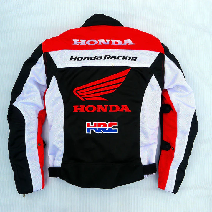 Honda Motorcycle Jacket- men's anti fall motorcycle rider racing suit, motorcycle rally suit, breathable and thin style - Image 3