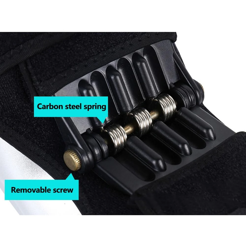 Breathable Non-slip Joint Support Knee Pads Powerful Rebound Spring Force Knee Booster Power Knee Pads Care Tool - Image 8