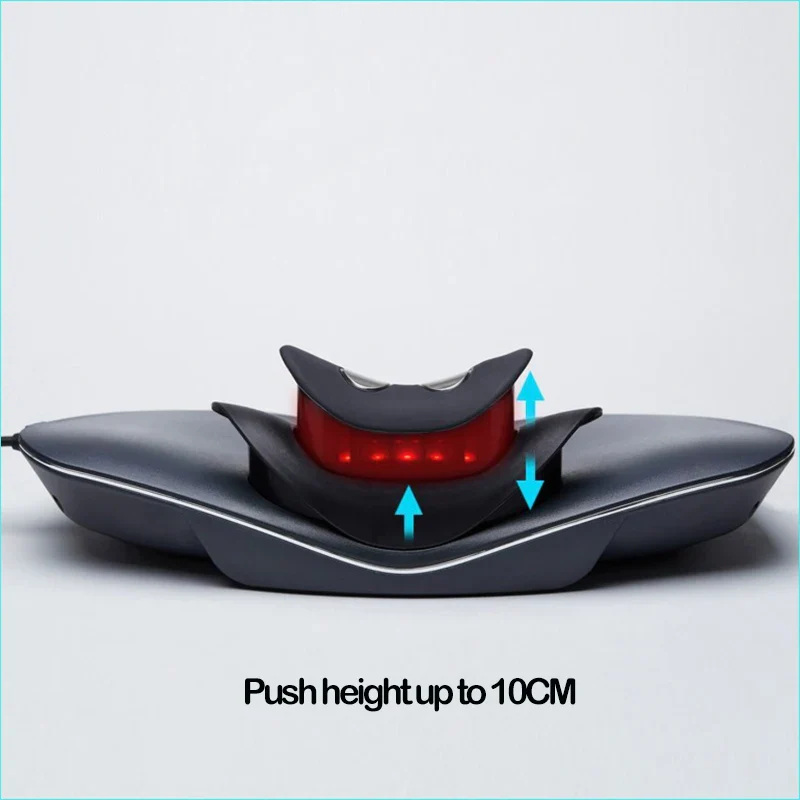 Cervical Traction Instrument Neck Pain Relief Massager Air Soft Brace Neck Warm Compress Cervical Disc Hernia EMS Therapy Device - Image 4