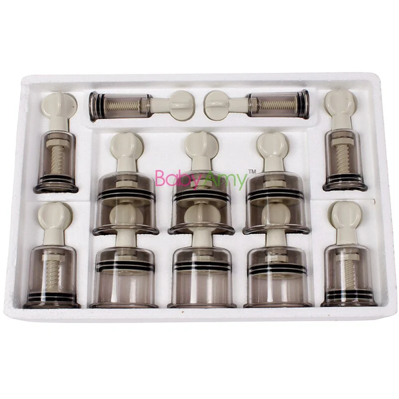 China Medical Twist Cupping 12cups Magnet Massage Vacuum Therapy Anti-cellulite Set magnetic acupuncture Vacuum Cupping Set - Image 2