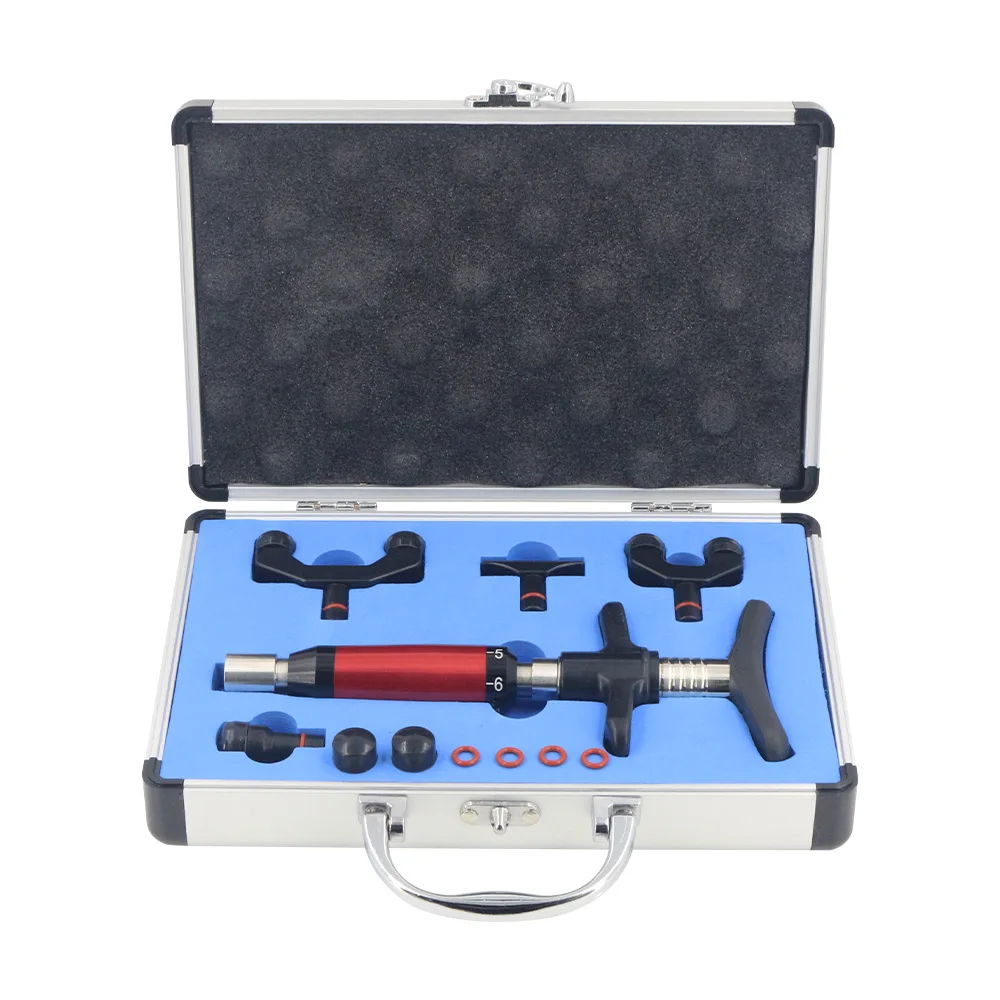 Chiropractic Adjustment Tool Spine 6 Levels 4 Heads Therapy Adjust Vertebration Tools Massager Manual Gun Set - Image 12