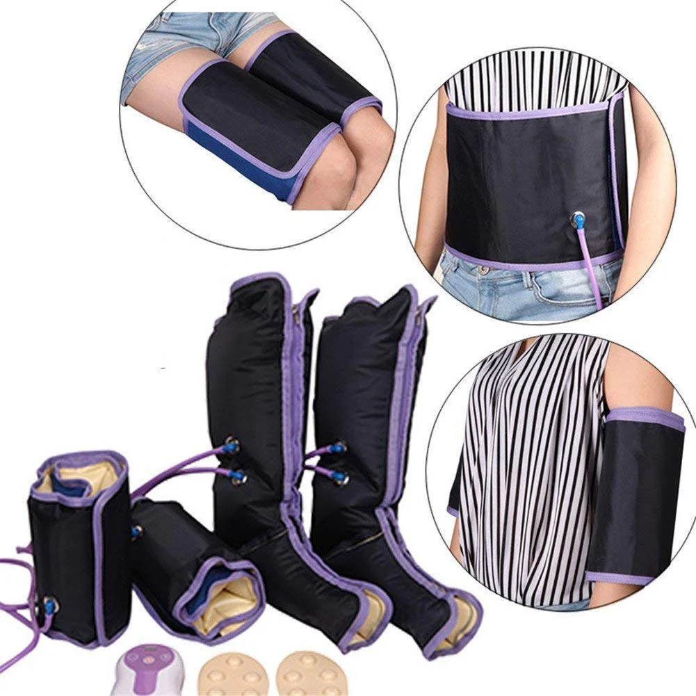Circulation Leg Wraps Healthcare. Air Compression Leg Wraps Regular Massager Foot Ankles Calf Therapy Circulation lose weight - Image 2