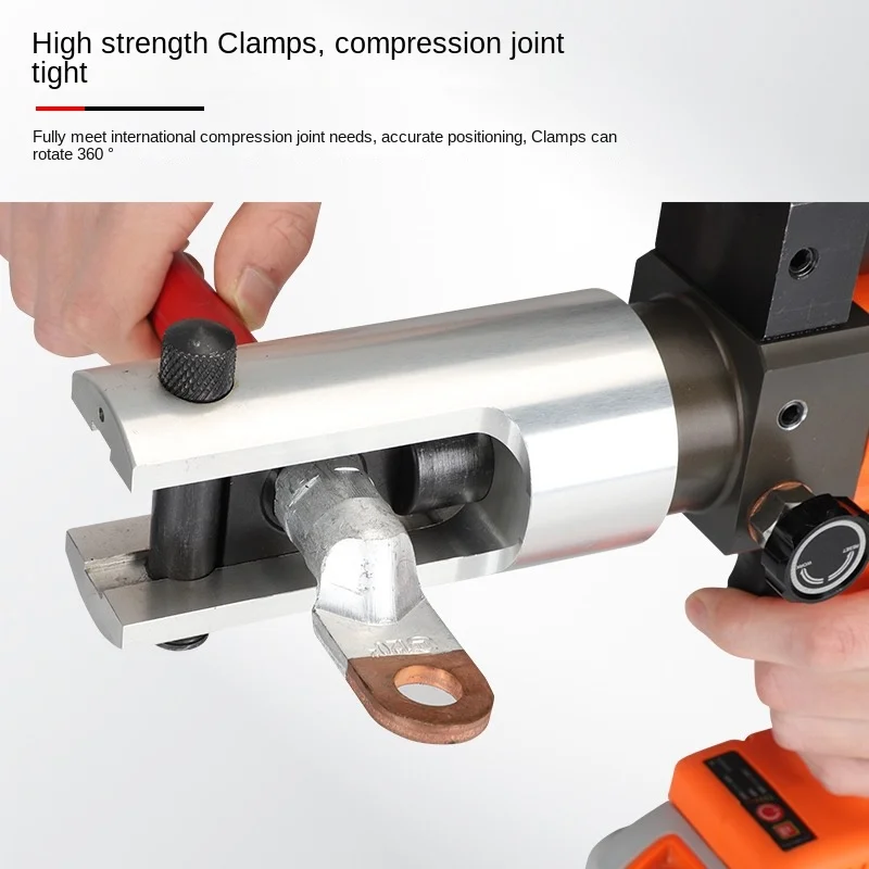 CM300 Rechargeable Hydraulic Pliers Electric Hydraulic Crimping Rechargeable Crimping Tool Crimping Pliers Factory Price - Image 4