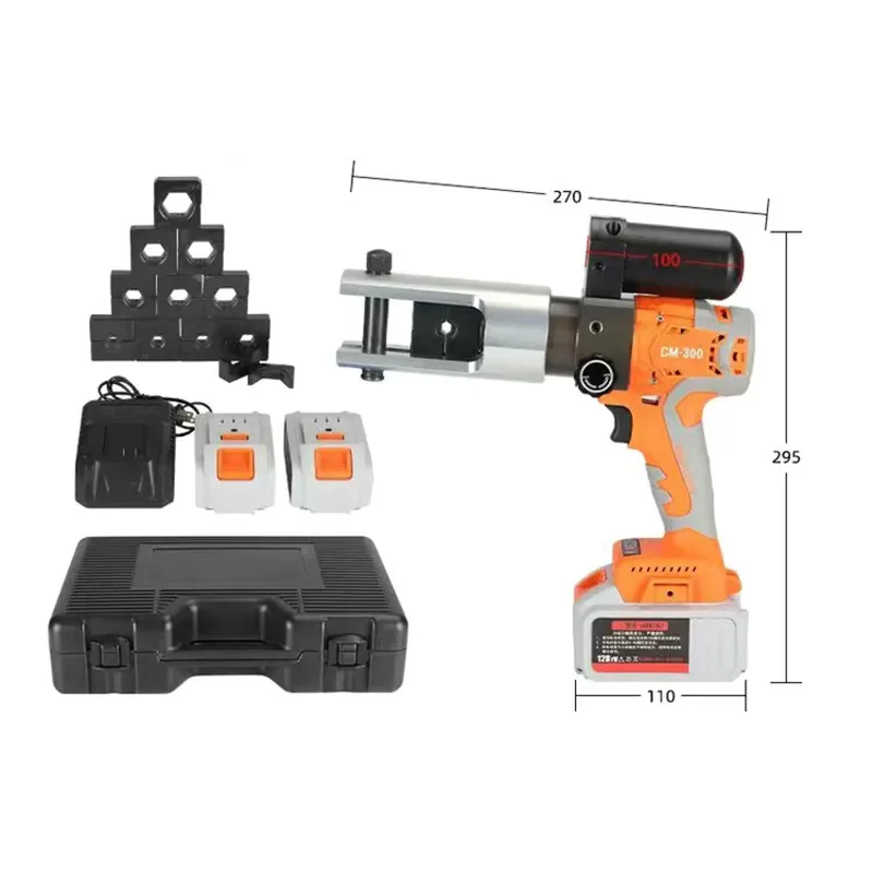 CM300 Rechargeable Hydraulic Pliers Electric Hydraulic Crimping Rechargeable Crimping Tool Crimping Pliers Factory Price - Image 6