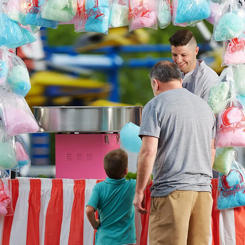 Commercial Cotton Candy Machine Floss Sugar Candy Cotton Machine Automatic Candy Floss Macker - Image 5