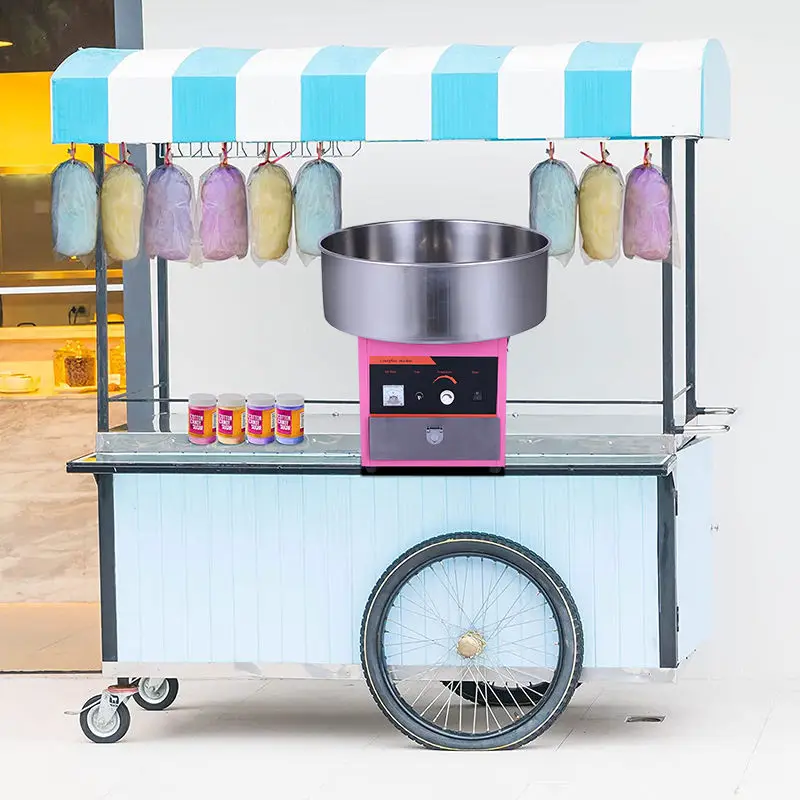 Commercial Cotton Candy Machine Floss Sugar Candy Cotton Machine Automatic Candy Floss Macker - Image 6
