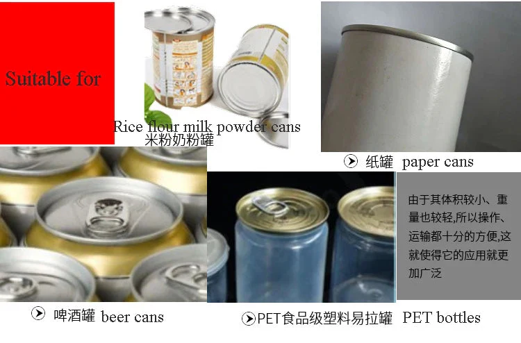 Commercial Electric Desktop Automatic can sealer Cans sealing machine for pet bottles tin cantainer capper tank capping machine - Image 4