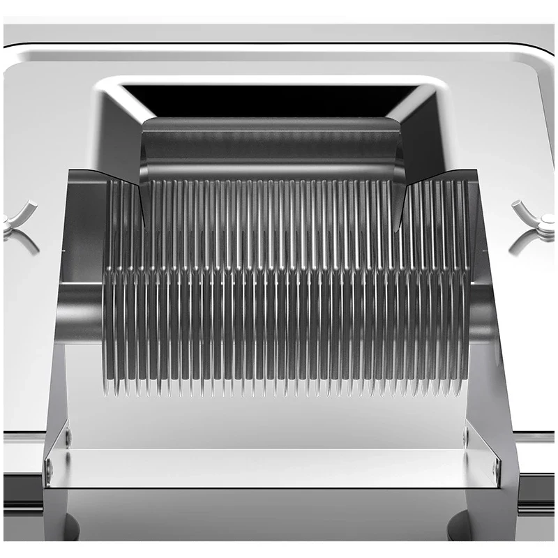 Commercial Electric Meat Slicer Cutter Stainless Steel Automatic Vegetable Cutting Grinder Machine Minced Meat Mincer EU US Plug - Image 5