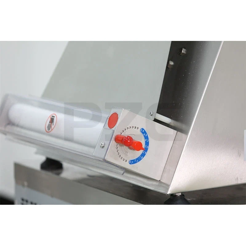 Commercial Electric Pizza Dough Roller Machine 6-15 Inch Semi-Automatic Pizza Sheeter Roller Form Base Making Press Machine - Image 6